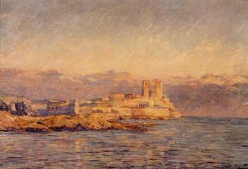 尅勞德 莫奈 The Castle in Antibes